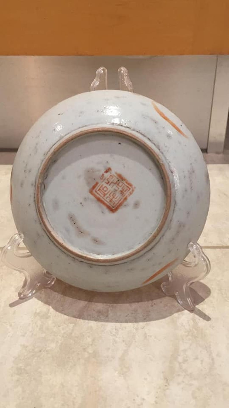 19th century Chinese plate