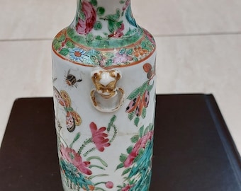 Chinese Rouleau Vase -19th Century