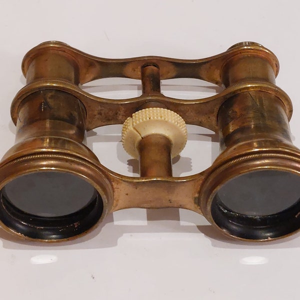 Antique Opera Glasses Made in Paris and Inscribed