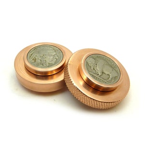 Fidget Spinner de búfalo de cobre - EDC Spinner - Regalo para padrinos de boda