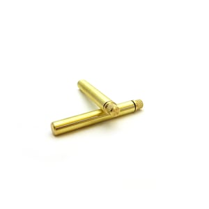 Brass Precision Oiler - Oil Bottle - Hand Machined in the USA