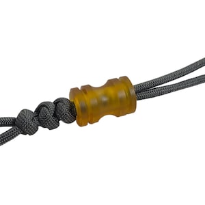 Ultem Hourglass Lanyard Bead - Hand Machined in the USA