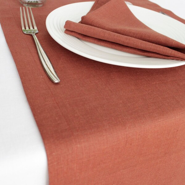 Terracotta Table Runner Etsy