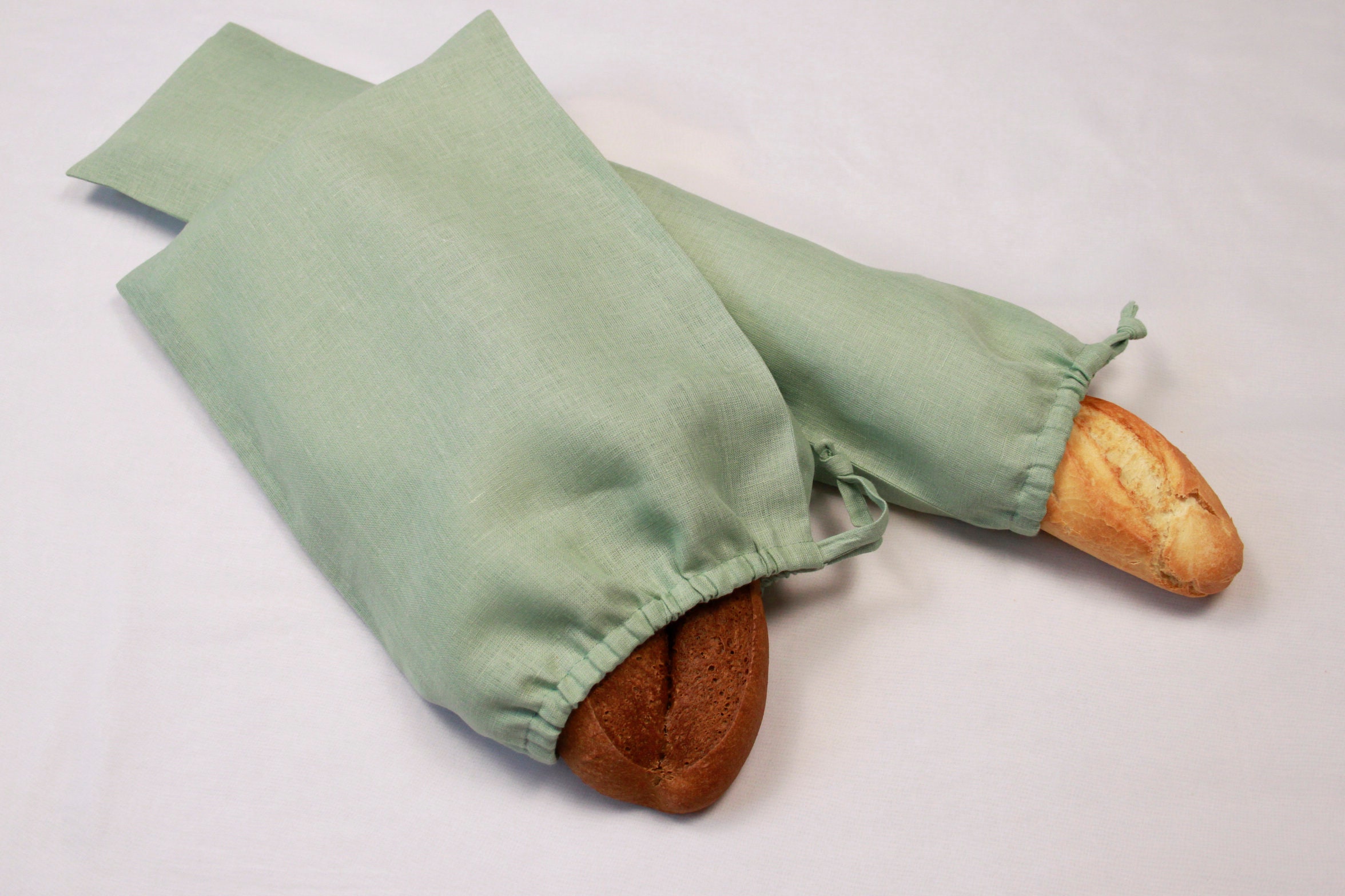 Linen bread bag Sourdough bread bag Produce bags Bread bag Etsy