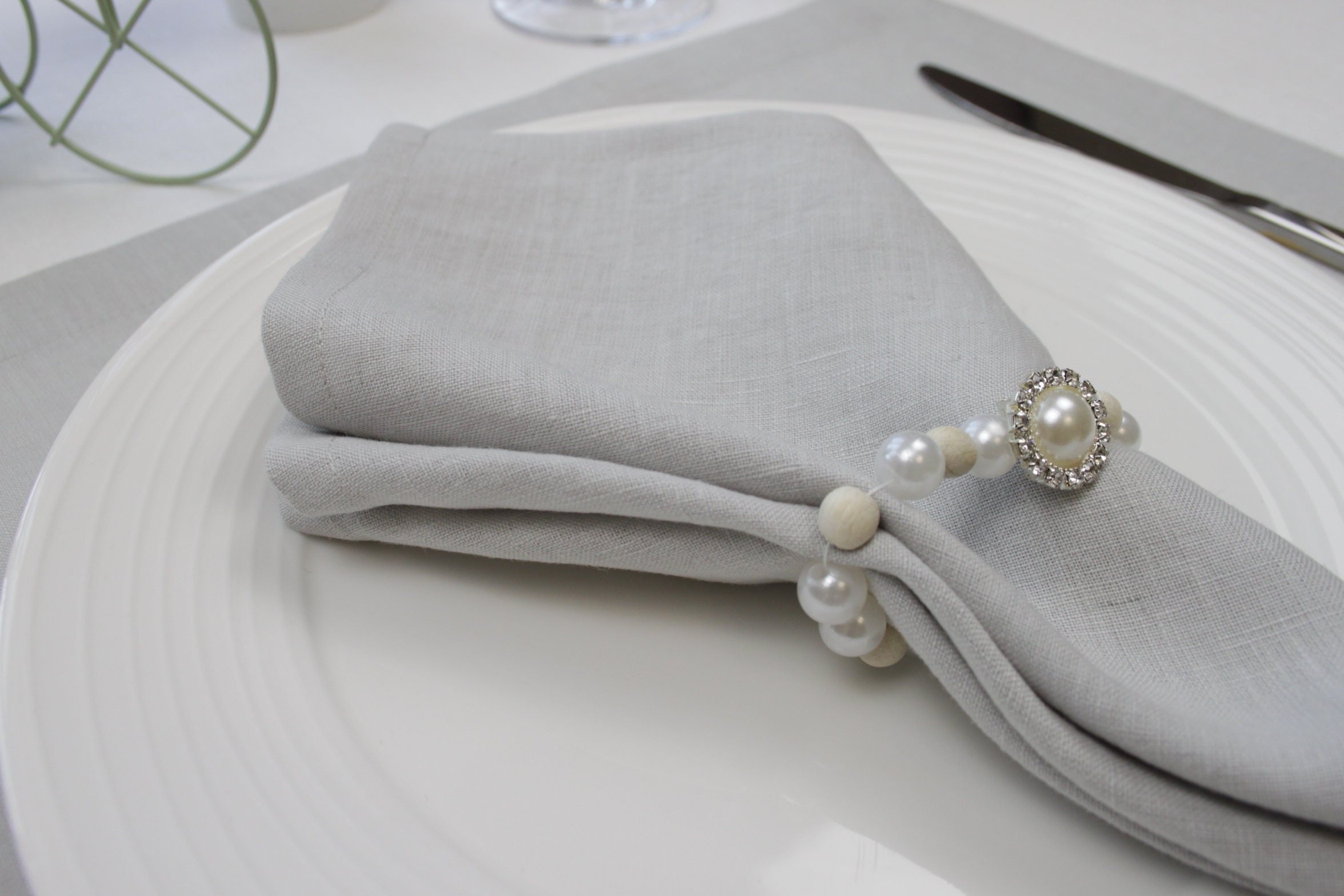 Sage Linen Napkins Bulk Custom Cocktail Cloth Napkins Set Of Etsy