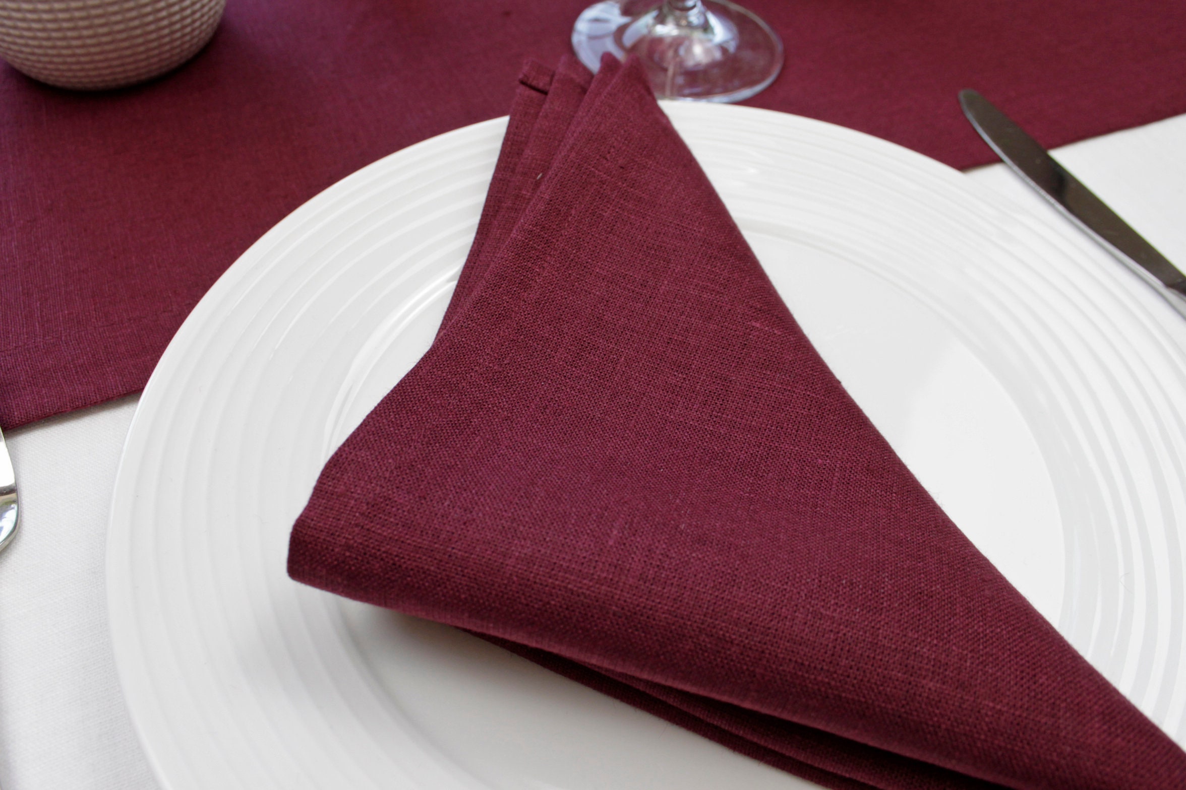 Sage Green Cloth Napkins Set, Grey Wedding Napkins Bulk, Custom