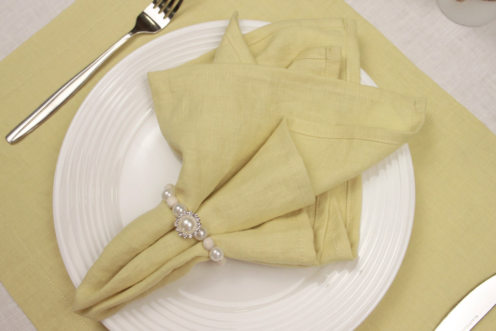 Blush napkins Cocktail napkins Pink linen Napkins Bulk Etsy