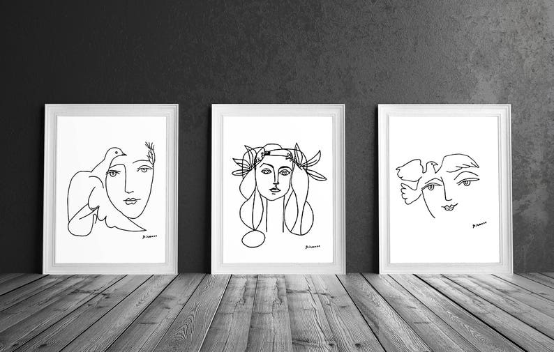 Picasso Bilder Schwarz Weiß : Picasso Bilder Schwarz Weiß - schwarz-weiss - festhalter ... - Wir liefern ihnen wandbilder von ausgezeichneter qualität in den unterschiedlichsten ausführungen.