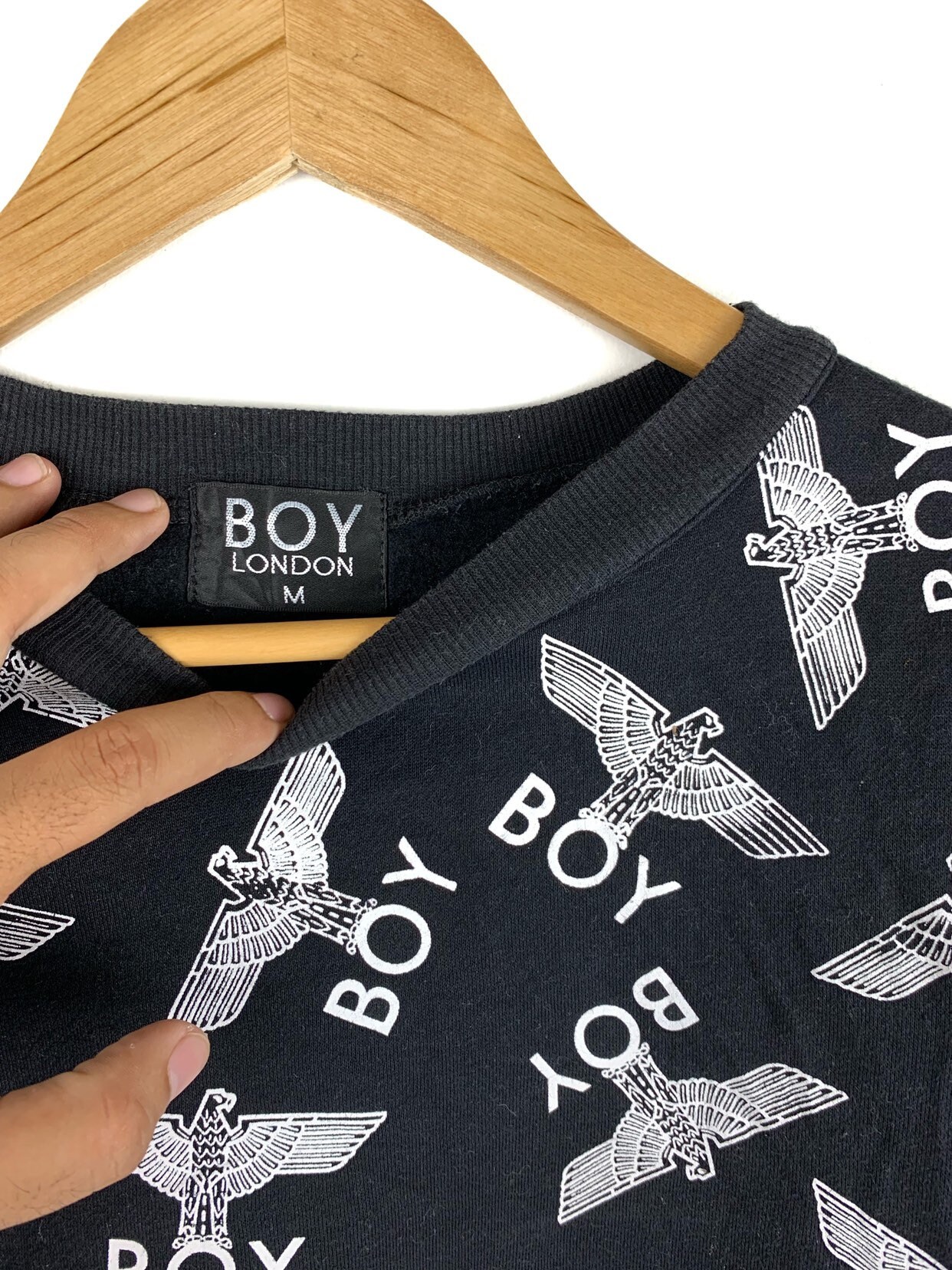 Boy London sudadera Crewneck Jumper Mujeres Tamaño Etsy