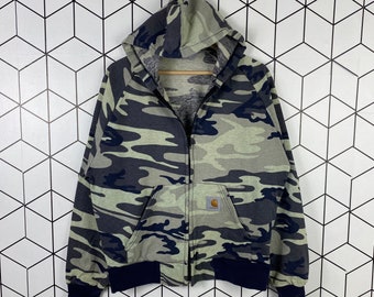 vintage carhartt camo jacket