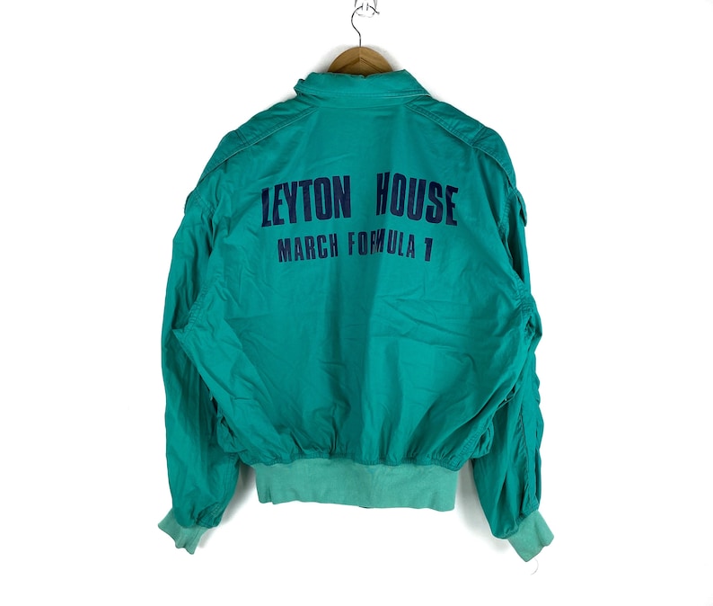 Vintage 90s Leyton House Formula One Jacket Large Size | Etsy