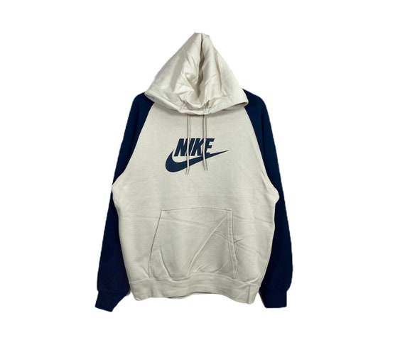 Vintage 90s Nike Swoosh Hoodie Jumper Pullover Big