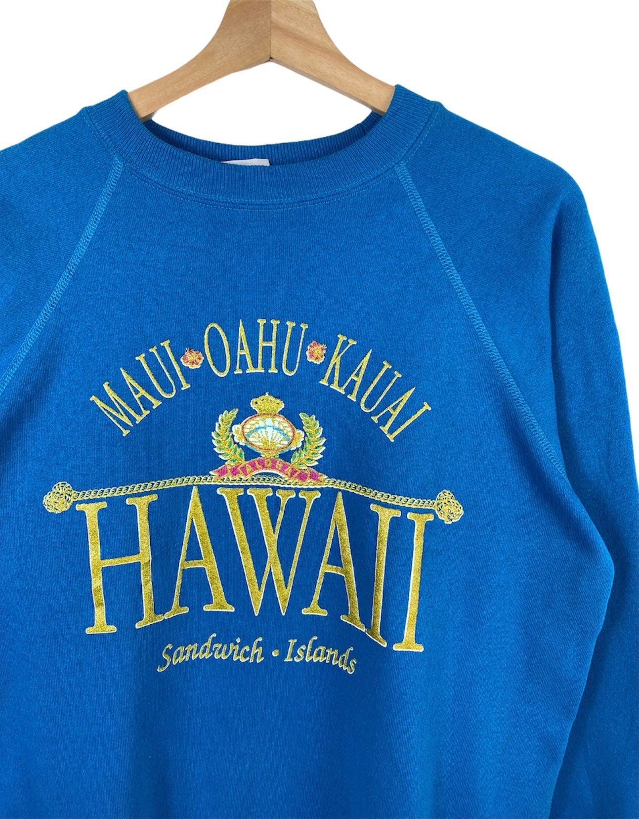 Vintage 90s Hawaii Maui Oahu Kauai Sweatshirt | Etsy