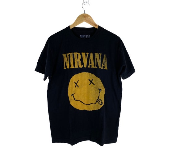 Nirvana Smile Tshirt Big Logo