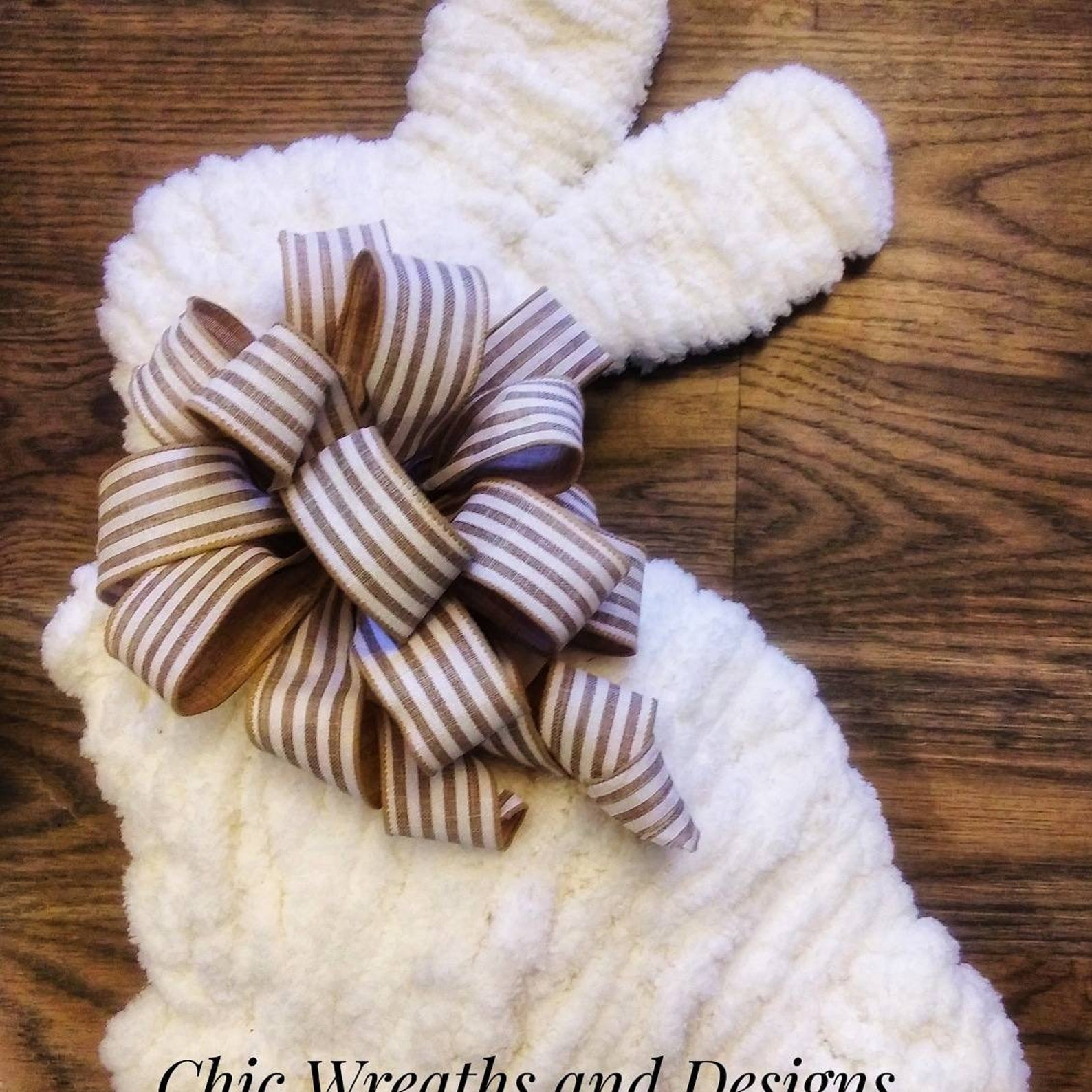 Bunny Yarn Wreaths Bunny Yarn Wreaths