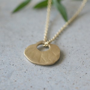 14K Yellow Gold Chain Necklace, 14k Solid Gold Pendant Chain, thin gold necklace, unique necklaces for women, minimalist necklace, netamit image 8