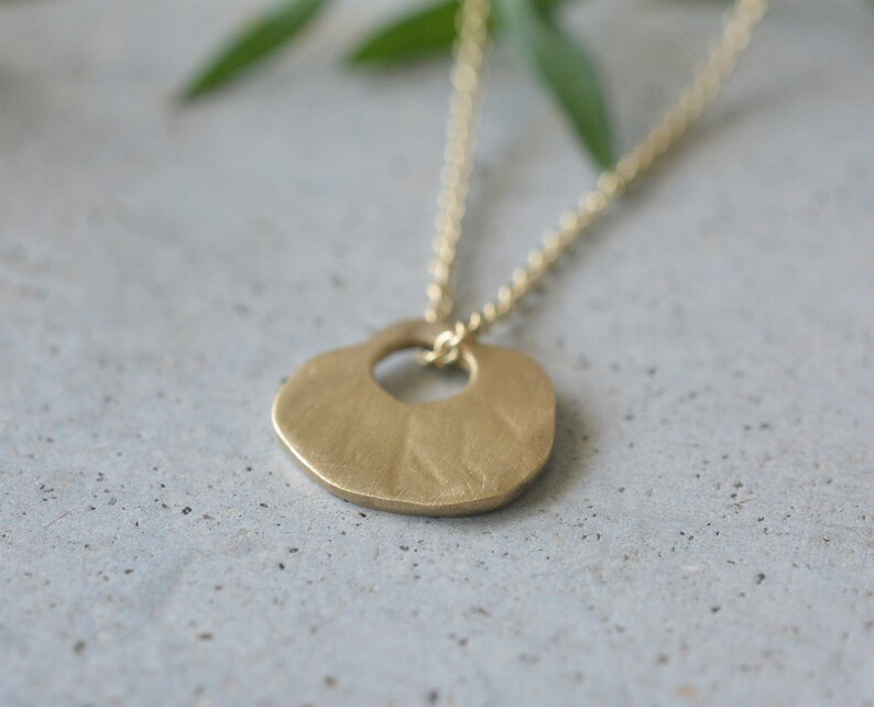 14K Yellow Gold Chain Necklace, 14k Solid Gold Pendant Chain, thin gold necklace, unique necklaces for women, minimalist necklace, netamit image 8