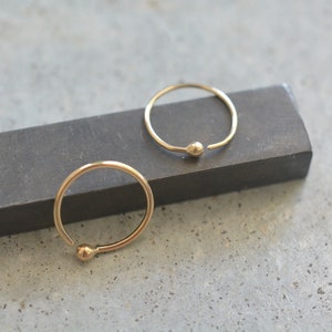 14k gold nose ring, solid gold nose ring, gold nose ring, 14k tiny gold nose ring, tiny gold nose stud, nose stud gold, nose ring stud