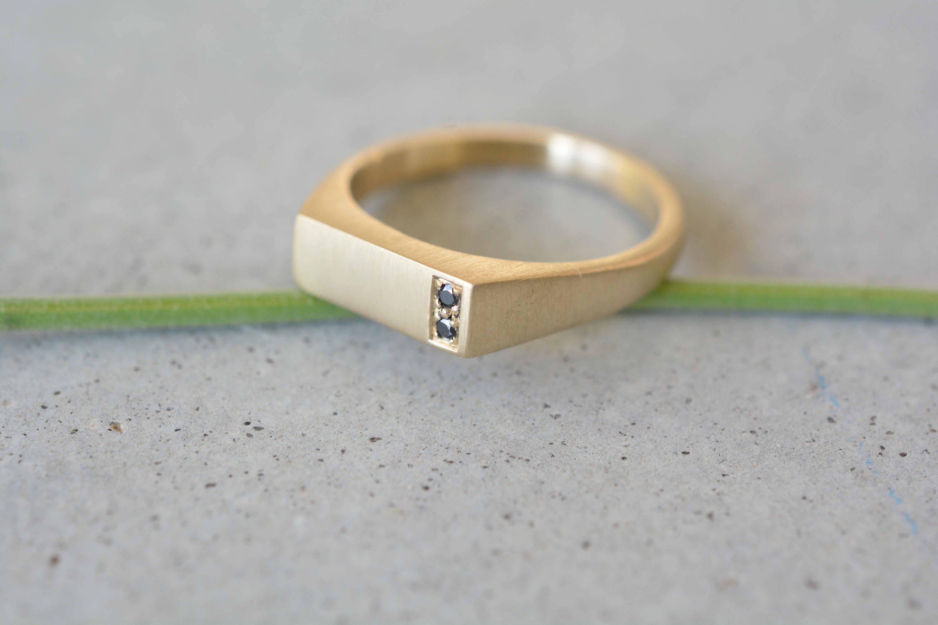 Black Diamonds Wedding Band Black Diamonds Ring Black Diamonds