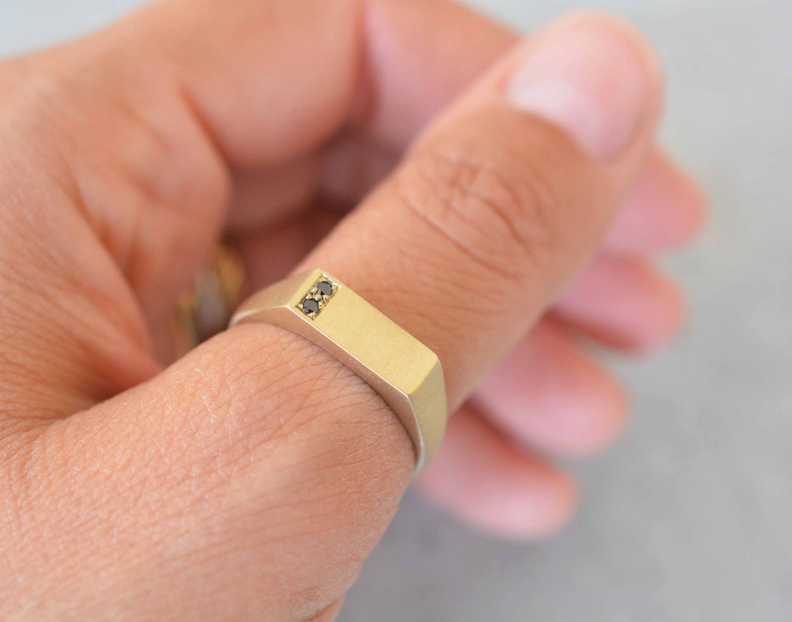 Black Diamonds Wedding Band Black Diamonds Ring Black Diamonds