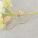 see more listings in the Gold Earrings section