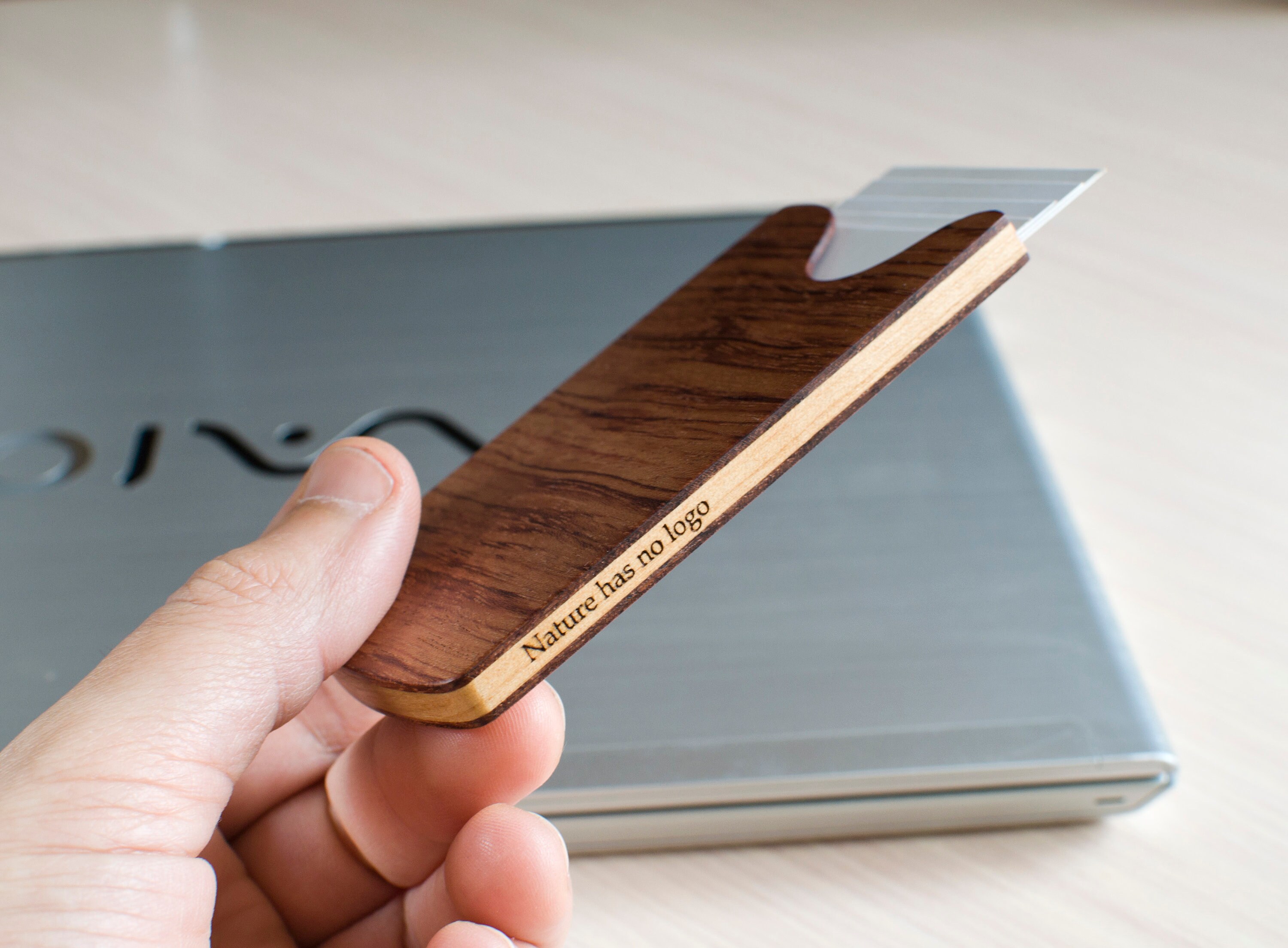 Slim Business Card Holder Engraved Card Case Personalized Etsy