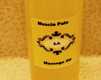 Aceite de masaje para aliviar el dolor muscular