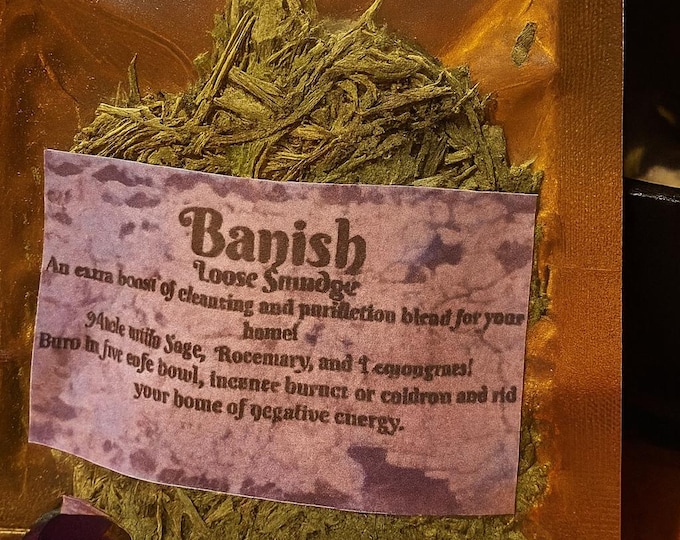 Featured listing image: Banish Loose Smudge Cleanse