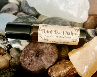Third Eye Chakra Essential Oil Blend Rollerball
