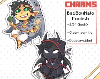 QSMP Foolish & BBH Charms
