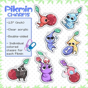 Pikmin Charms