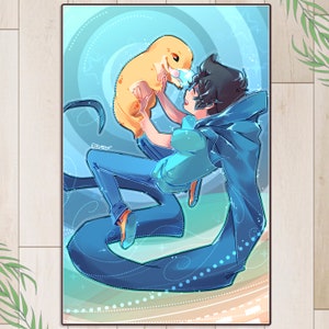Homestuck John & Casey Print
