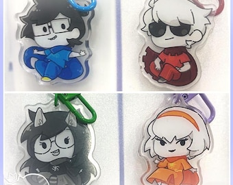 Homestuck Beta Kids Charms & Stickers