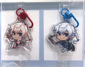 FFXIV Alphinaud & Alisaie Charms