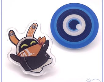 ZZZ Acrylic Pins