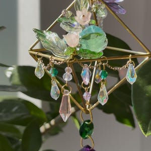 Sun Crystal Suncatcher, Rainbow Maker, Home Decor, Window Prisma Hanging Decor, Room Decor
