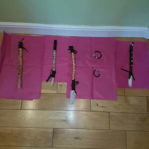 Hand Made Chakra Wands with Clear Quartz Tips With Lava Stone Chakra Bracelets infused with Lavender Essential Oils