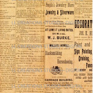 VINTAGE JOURNAL PAGES, 8.5 X 11,  10 Pages