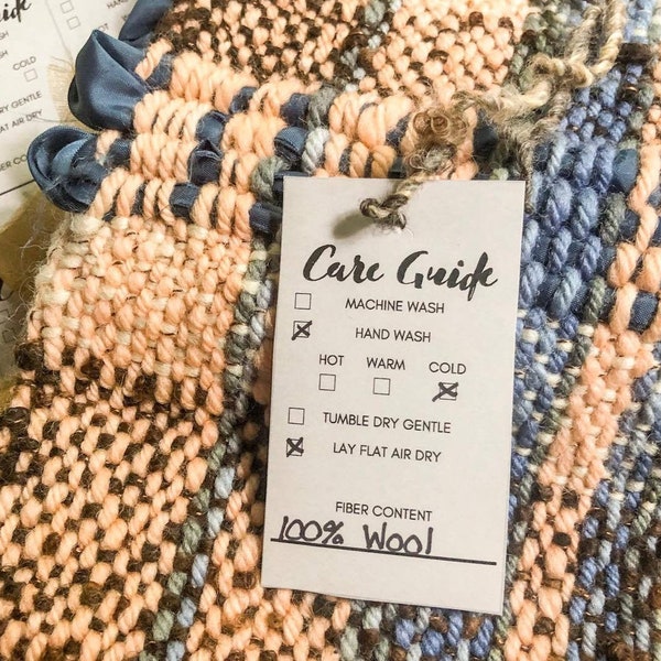 Hand Knit Tags - Etsy
