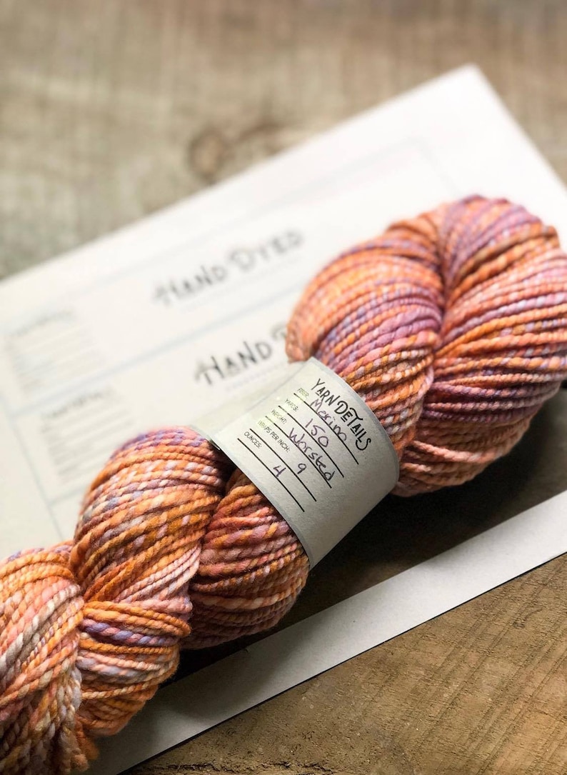 printable yarn skein wrap label etsy