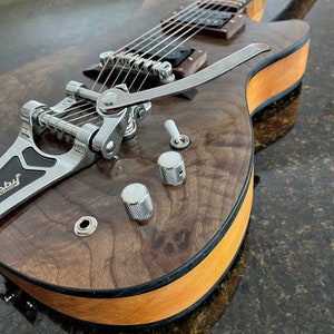 Walnut Electric Guitar