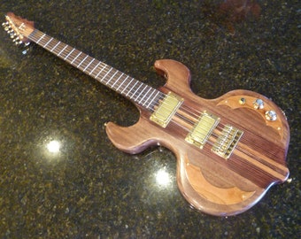 Neckthrough Viking Guitar hecho a mano - hecho a pedido