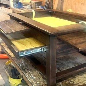 Made to order Custom Tables for Puzzles, storage or display.