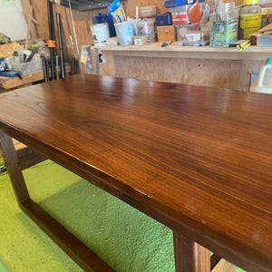Solid Walnut Coffee Table image 1