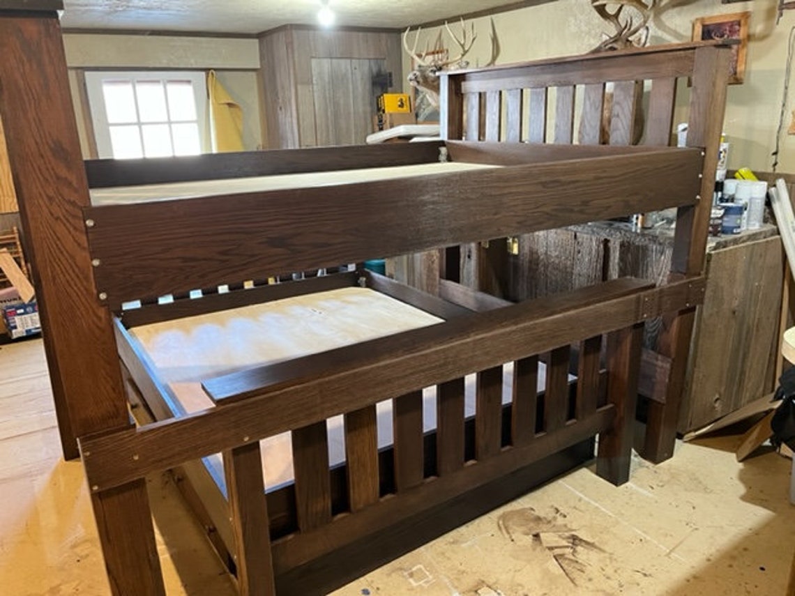 Queen Over Queen Loft Bed / Bunk Beds Etsy