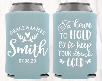 Wedding koozies | Etsy