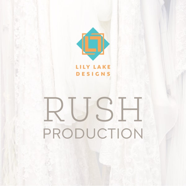 Rush Production Fee | Personalized Can Coolers | Rushed Custom Wedding Can Coolers | Expedited Wedding Favor