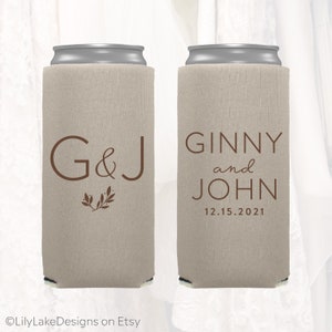 Wedding Coozies - Etsy