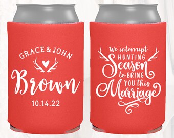 Personalized Wedding Favors, We Interrupt Hunting Season to Bring
