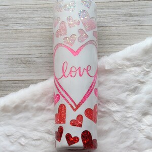 Love Hearts Peek a Boo-beker